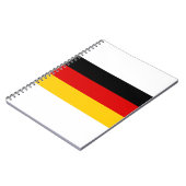 Carnet Drapeau Deutschland - Allemagne (Côté gauche)