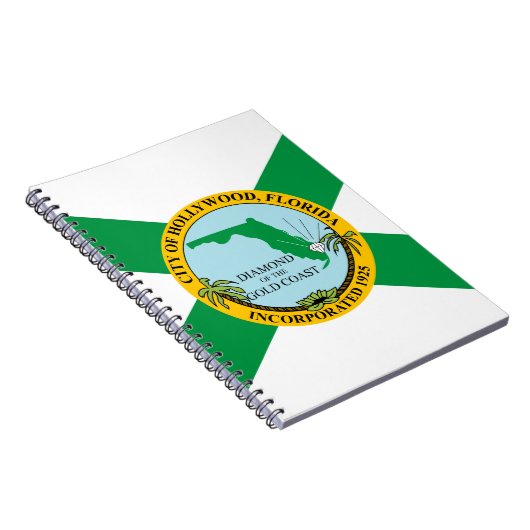 Carnet Drapeau d'Hollywood, Floride (Côté Droit)