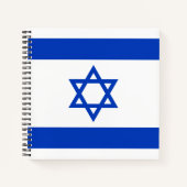 Carnet Drapeau d'Israël (Devant)