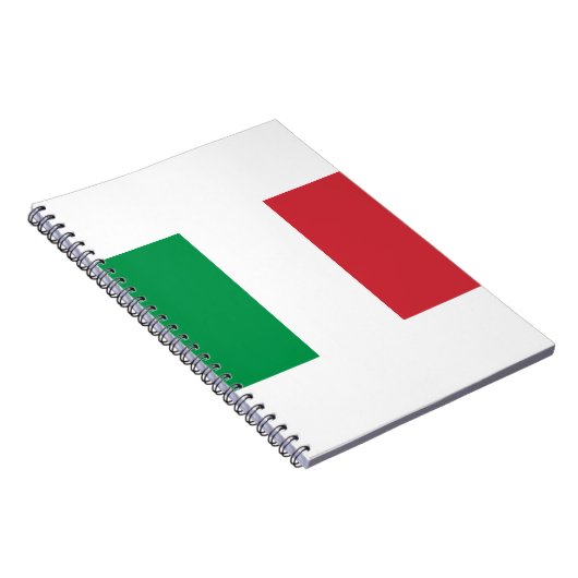 Carnet Drapeau d'Italie (Côté Droit)