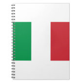 Carnet Drapeau d'Italie (Devant)