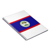 Carnet Drapeau du Belize (Côté Droit)