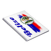 Carnet Drapeau du Belize (Côté Droit)