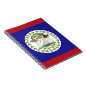 Carnet Drapeau du Belize (Côté Droit)