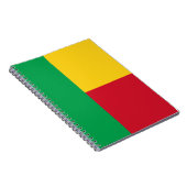 Carnet Drapeau du Bénin (Côté Droit)
