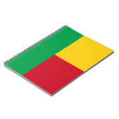 Carnet Drapeau du Bénin (Côté gauche)