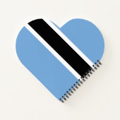 Carnet Drapeau du Botswana (Dos)