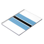 Carnet Drapeau du Botswana (Côté gauche)