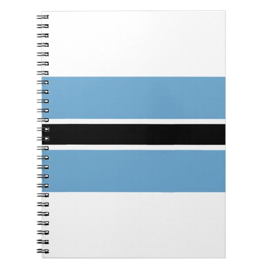 Carnet Drapeau du Botswana (Devant)