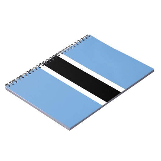 Carnet Drapeau du Botswana (Côté gauche)