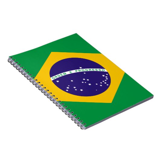 Carnet Drapeau du Brésil (Côté Droit)