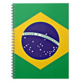 Carnet Drapeau du Brésil (Devant)