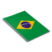Carnet Drapeau du Brésil Bandeira do Brasil (Côté Droit)