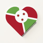 Carnet Drapeau du Burundi (Dos)