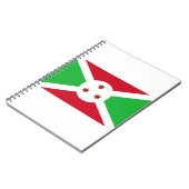 Carnet Drapeau du Burundi (Côté gauche)