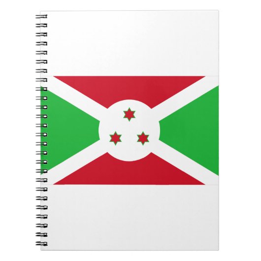 Carnet Drapeau du Burundi (Devant)