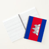Carnet Drapeau du Cambodge (Intérieur)