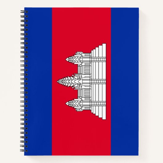 Carnet Drapeau du Cambodge (Devant)