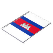 Carnet Drapeau du Cambodge (Côté gauche)