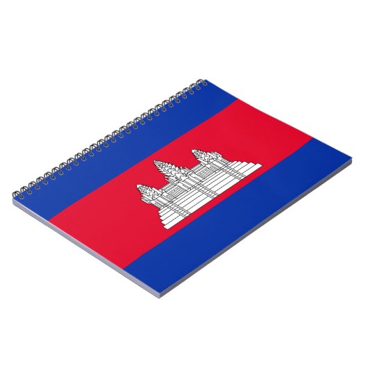 Carnet Drapeau du Cambodge (Côté gauche)