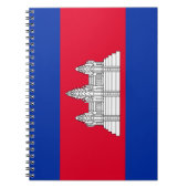 Carnet Drapeau du Cambodge (Devant)