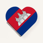 Carnet drapeau du Cambodge (Devant)