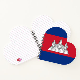 Carnet drapeau du Cambodge