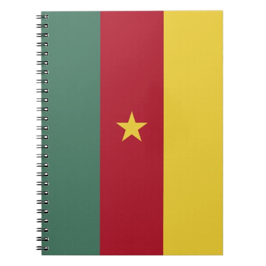 Carnet drapeau du Cameroun (Devant)