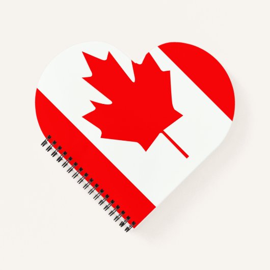 Carnet Drapeau du Canada (Devant)