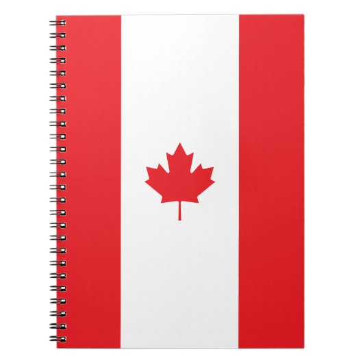 Carnet Drapeau du Canada (Devant)