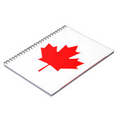 Carnet Drapeau du Canada (Côté gauche)