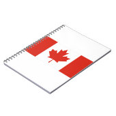 Carnet Drapeau du Canada (Côté gauche)