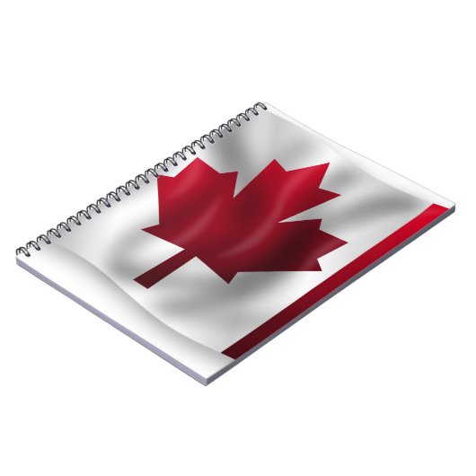 Carnet Drapeau du Canada (Côté gauche)