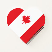 Carnet Drapeau du Canada (Dos)