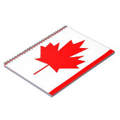Carnet Drapeau du Canada (Côté gauche)