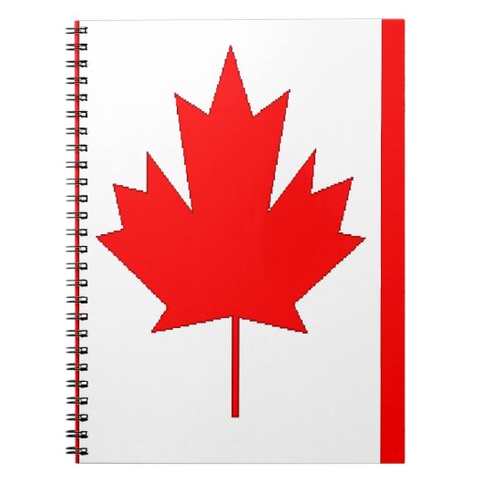 Carnet Drapeau du Canada (Devant)