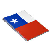 Carnet Drapeau du Chili (Côté Droit)