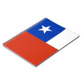 Carnet Drapeau du Chili (Côté gauche)