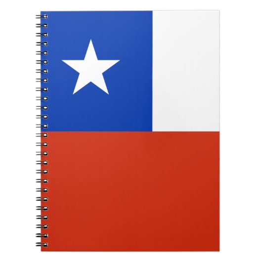 Carnet Drapeau du Chili (Devant)