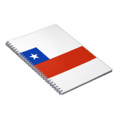 Carnet Drapeau du Chili (Côté Droit)