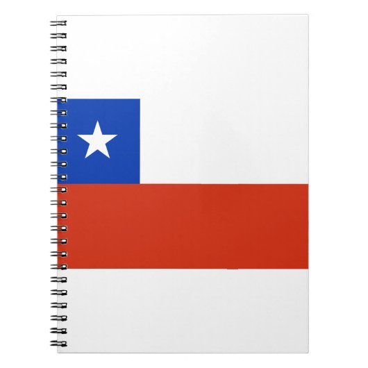 Carnet Drapeau du Chili (Devant)