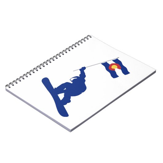 Carnet Drapeau du Colorado (Côté gauche)