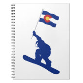 Carnet Drapeau du Colorado (Devant)