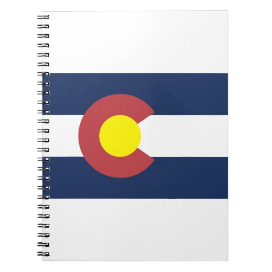 Carnet Drapeau du Colorado (Devant)