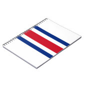 Carnet Drapeau du Costa Rica (Côté gauche)