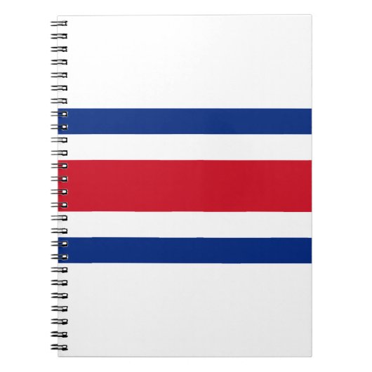 Carnet Drapeau du Costa Rica (Devant)