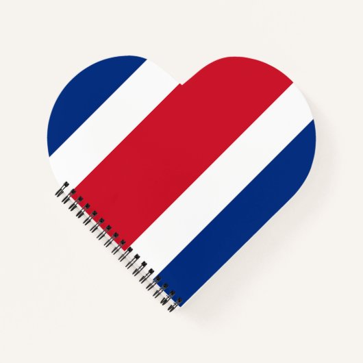 Carnet Drapeau du Costa Rica (Devant)