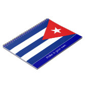 Carnet Drapeau du Cuba (Côté gauche)
