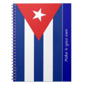 Carnet Drapeau du Cuba (Devant)