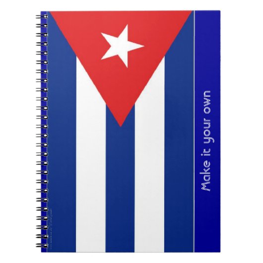 Carnet Drapeau du Cuba (Devant)